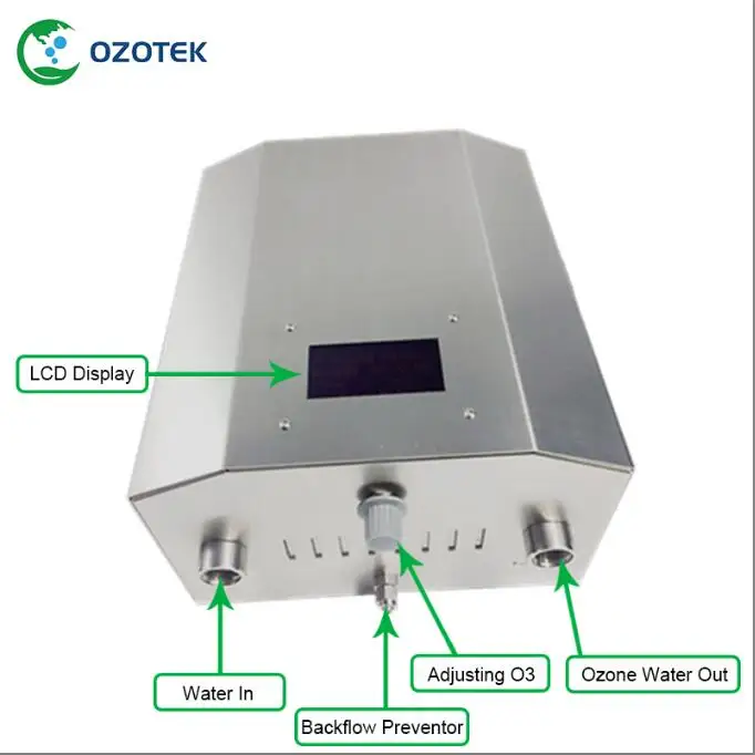 

OZOTEK Generator Ozone Water TWO004 1.0-3.0 PPM 100V/220V Optional For Water Treatment