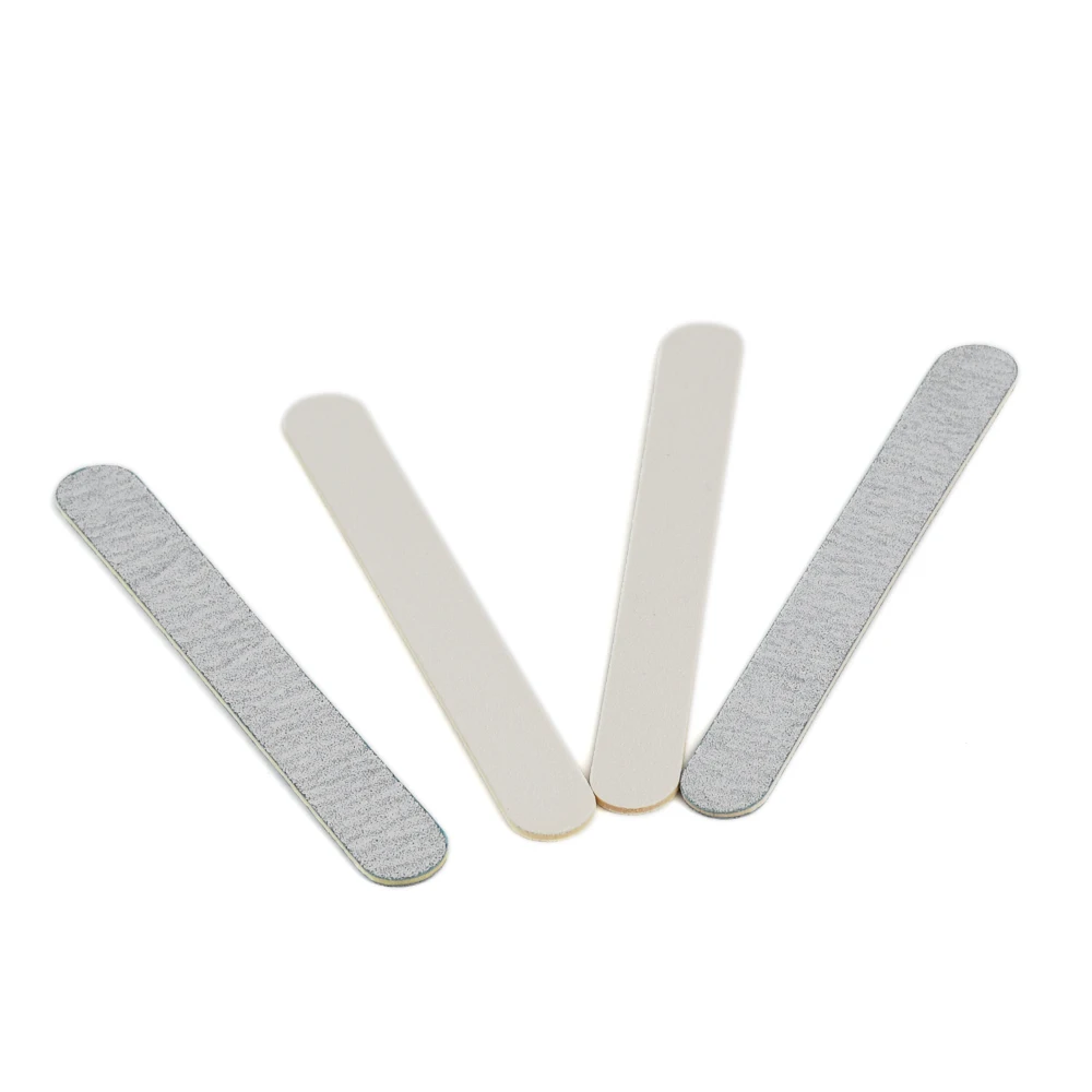 

5000Pcs/Case Professional Manicure Tools Manufacturer Zebra White Disposable Mini Wooden Nail File