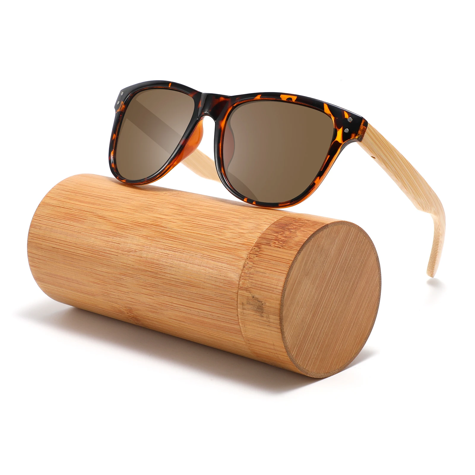 

2021 Fashion wooden bambu glasses plastic wood frame sun glasses mens womens custom logo bamboo polarized sunglasses 2022, Custom colors