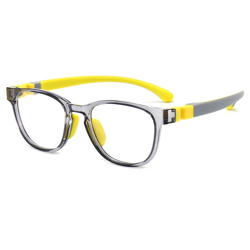 

2022 Fashion Kids Children TR90 Two Colors Computer Anti Blue Light Glasses Frames Blocker Eyeglasses with blocking blue ray