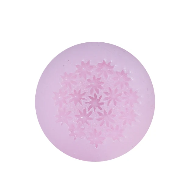 

sunflower shape silicone baking molds cake chocolate soap mold, Pink