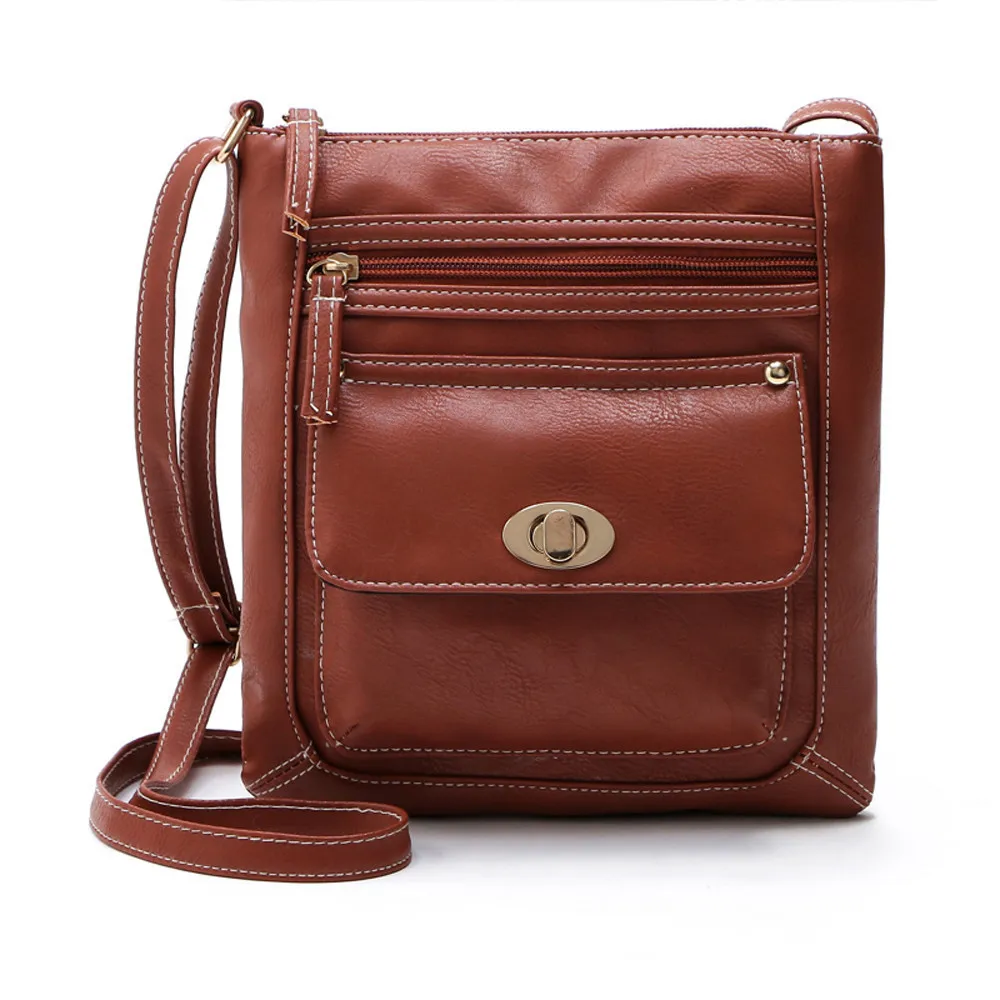 

Hot Selling Vintage Fashion Womens Leather Satchel Cross Body Shoulder Messenger Bag, Picture