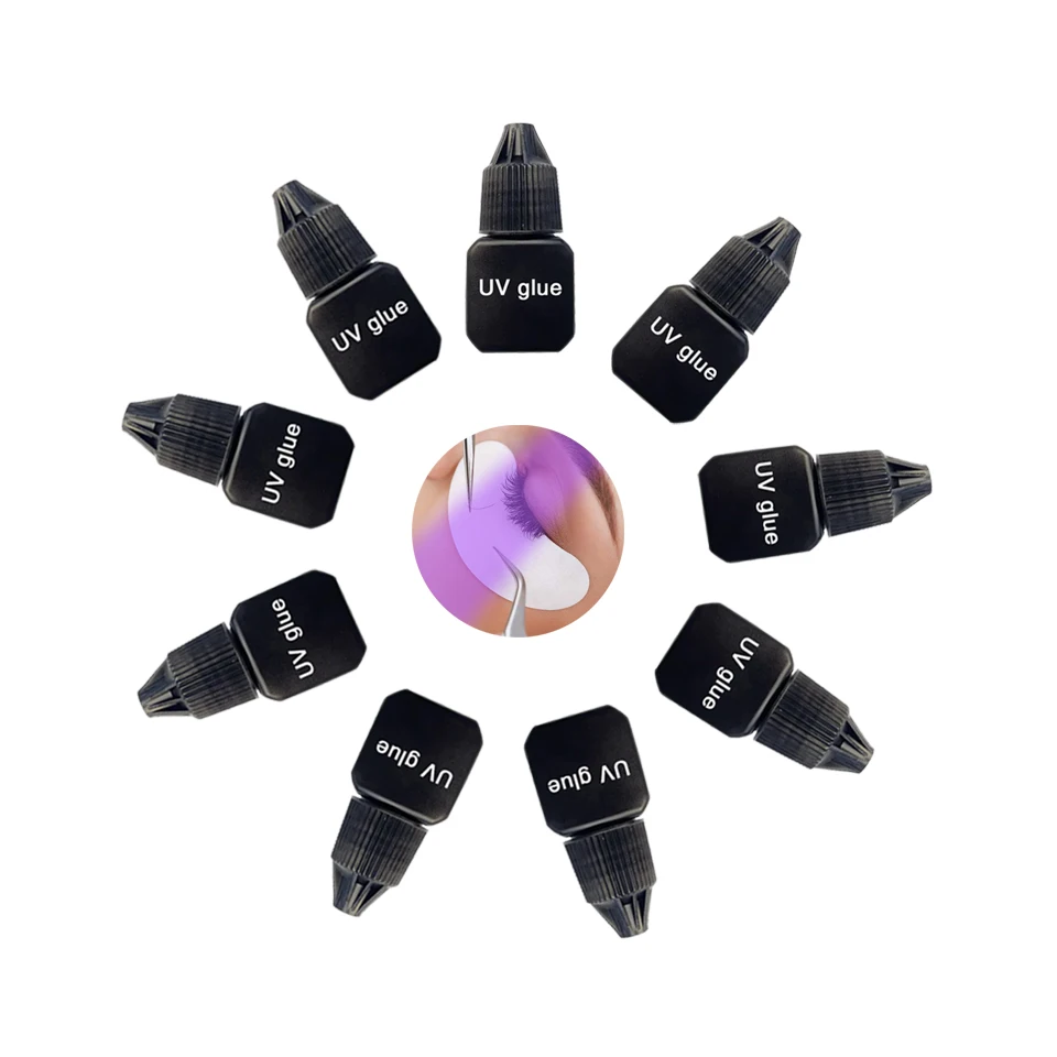 Private Label Uv Glue Eyelash Led Uv Eyelash Glue With Wholesale Uv Glue Lashes/lash Extension Glue/uv Lash Glue