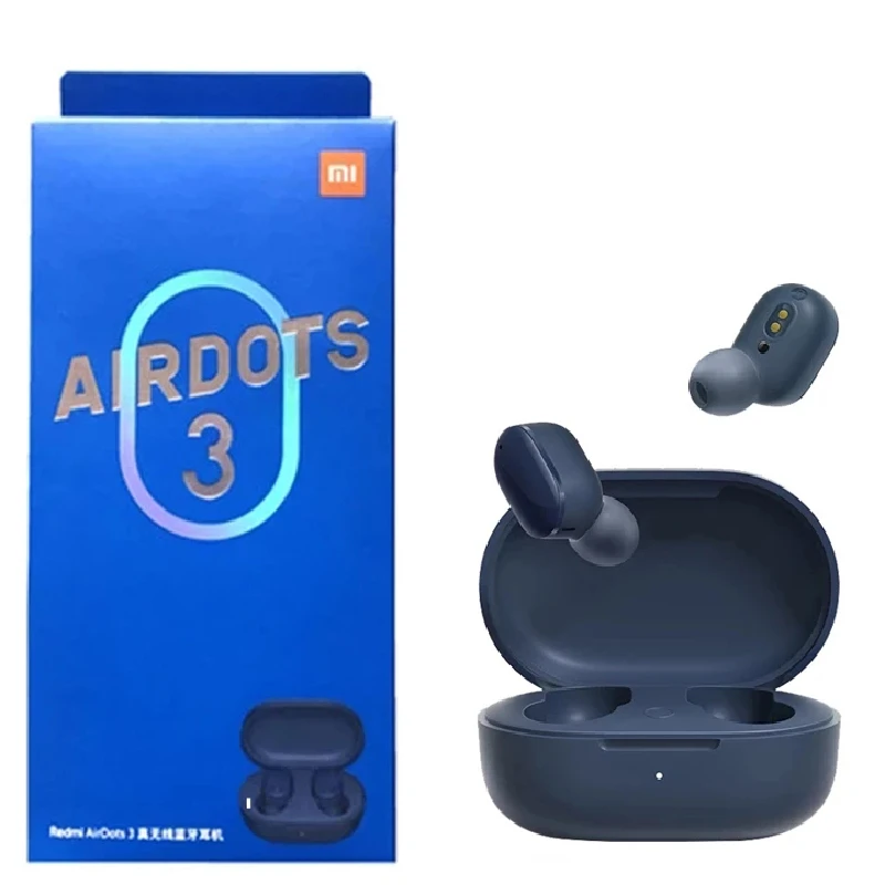 

Original Xiao mi Stereo Earphone Air Dots 3 Pro Headphone Mi True Wireless Earbuds Basic Red mi Airdots 3