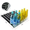 Display merchandise shelf pusher system High Quality Auto-front Gravity Feed Display Flex Roller Shelves