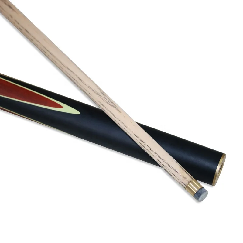 

Brass Joint and Billiards Sport Accessory Ash Wood Shaft Snooker Cue Sticks 3/4, Difference