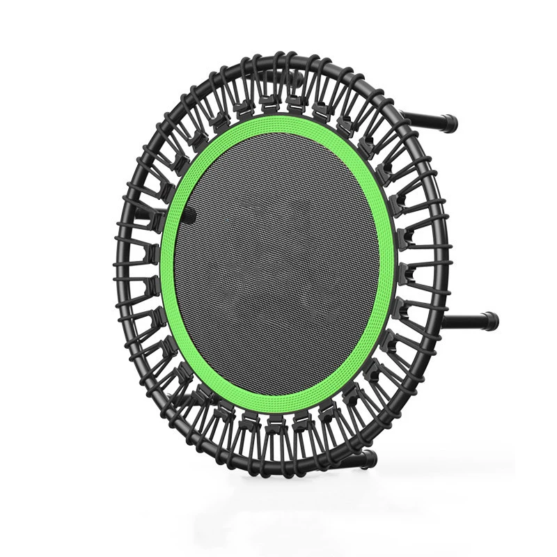 

Amazon hot sale ex-factory price family adult children small trampoline, Black, rose red