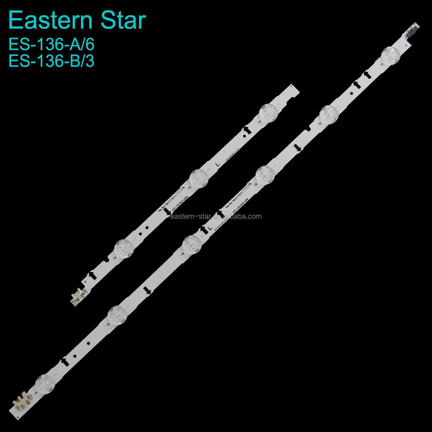 ES-136 10pcs/set LED Light Strip D4GE-400DCB-R1[13.12.19] for Samsung 40'' TV  CY-JGJ040BGLV9H Backlight Strips