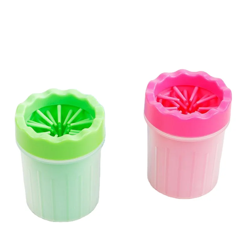 

Amazon new pet cleaning soft silicone foot cleaner cup cat dog paw washer