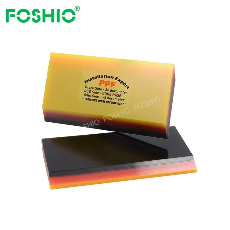 

FOSHIO Dropshipping Soft Rubber Protective Film Wrapping Carbon Fiber Vinyl PPF Squeegee