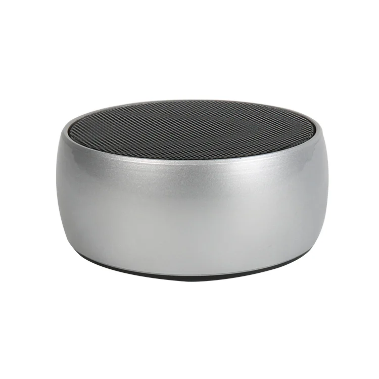 

2021 new party OEM mini metal blue tooth speaker 887 laptop speakers for bedroom, Black/silver/gold/blue/pink