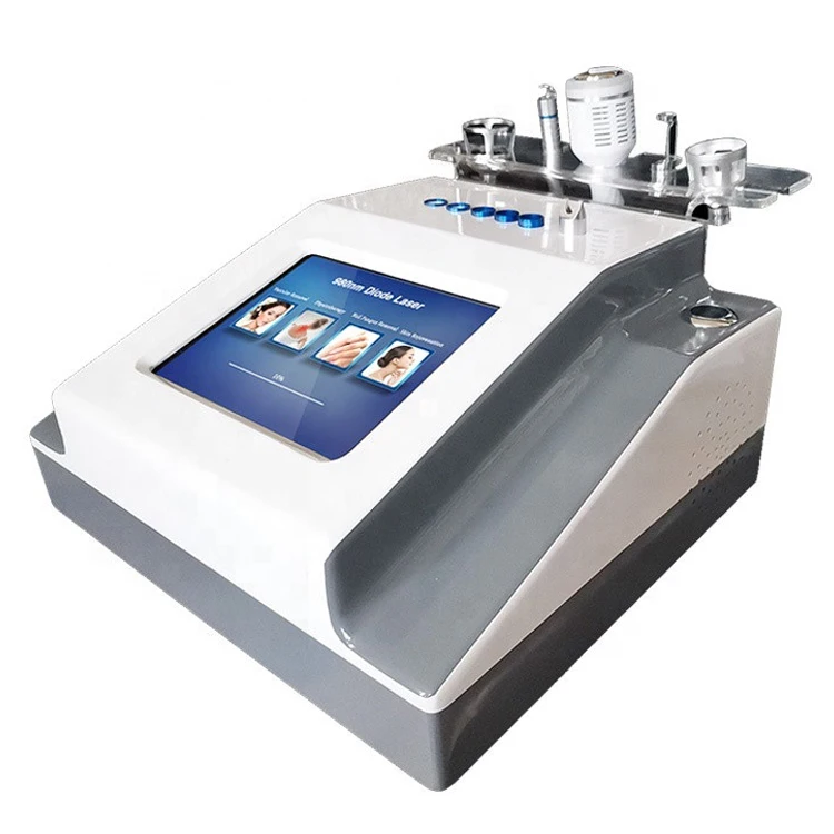 

Professional Onychomycosis Nail Fungus Treatment 980nm Diode Laser Varice Physiotherapy Vascular RBS Spider Vein Removal Machine