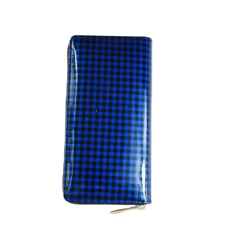 

RUNKAI New Ladies Customizable Pu Leather Fashion Serpentine Women Long Large Capacity Zipper Purse Wallets, Customized color