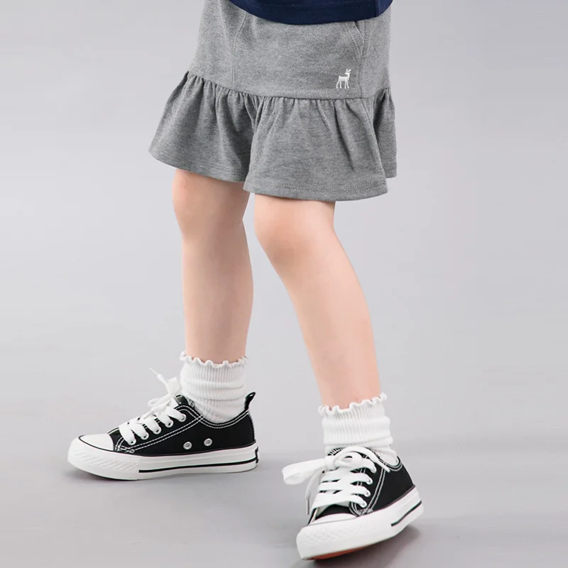 
Fashion Designs High Quality Baby Pink Plain Custom OEM Summer Skirt For Little Girls 