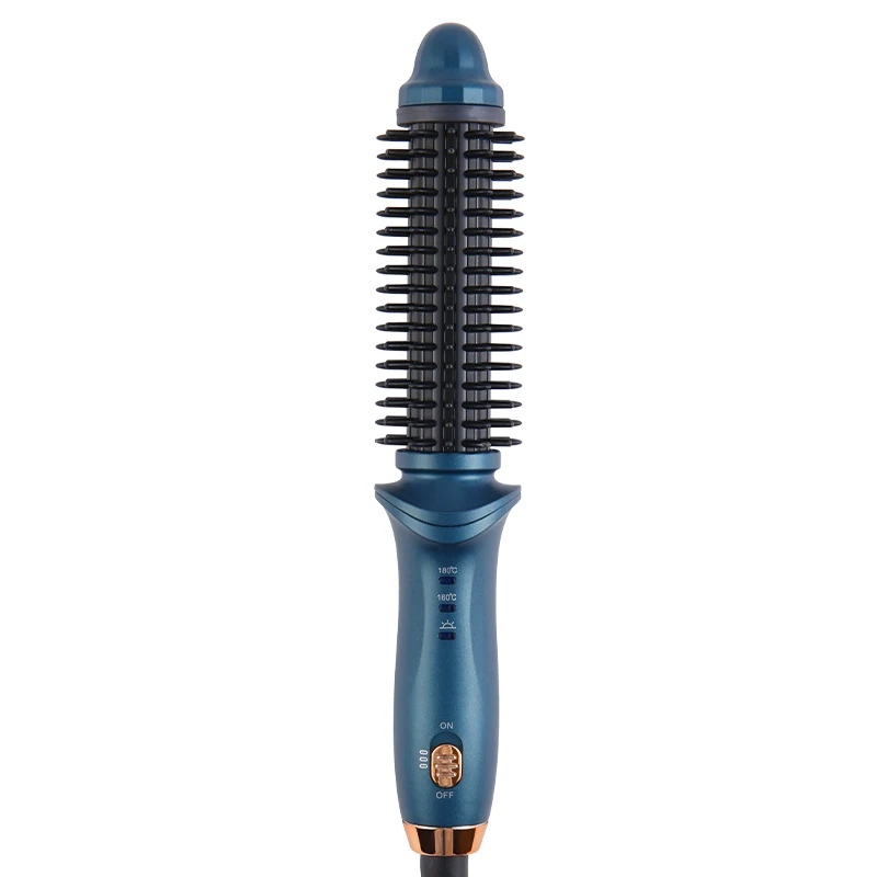 

Hot selling factory customized direct sales price Electric Best Curling Iron Hot Comb Electric Hair Straightening Comb, Purple/blue