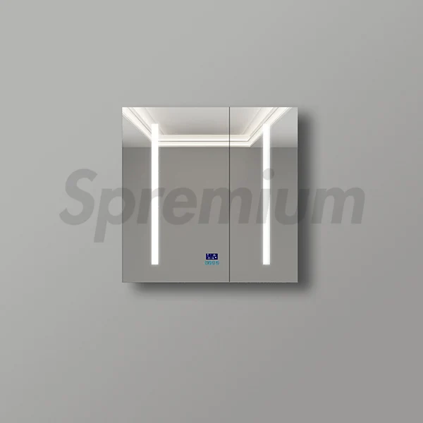 Led bluetooth bathroom mirror cabinet with speaker high quality