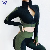 

New Arrival women sexy active training suit gym fitness sports wear yoga set women