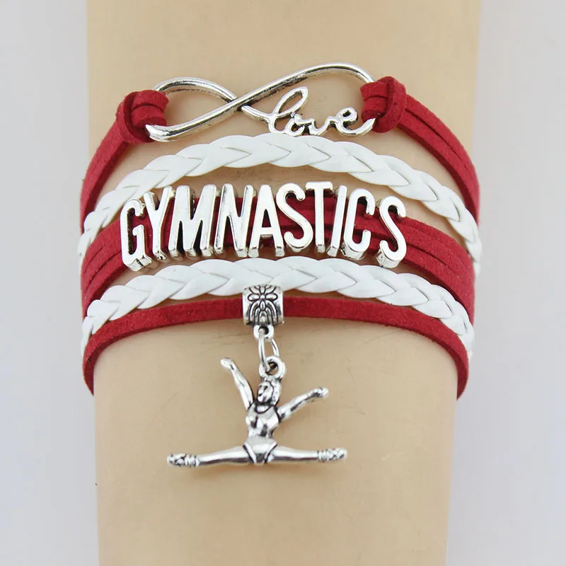 

2021 Sailing Jewelry Elastic Braided Gymnastics Bracelet Hand-woven Gymnastics Charm Bracelet