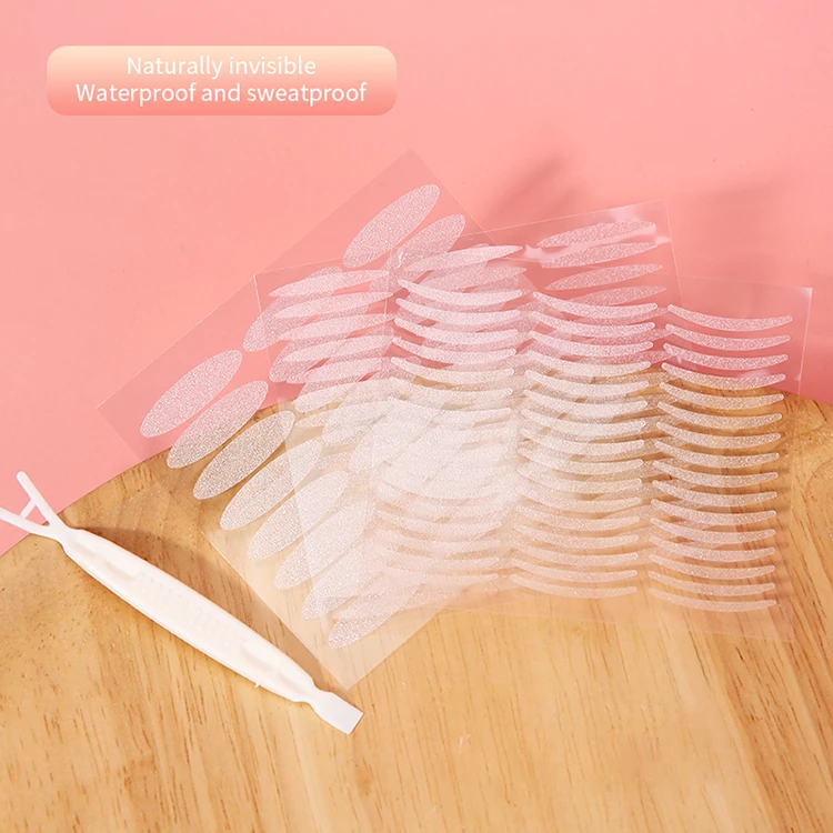 

Yousha 120 pcs/set Double Eyelid Tape Several Size Double Eyelid Sticker Naturally Invisible Eye Tape Double Eyelid YS051, Transparent double eyelid tape