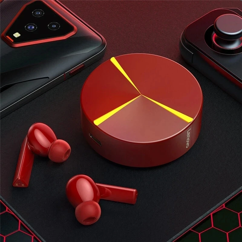 

Lenovo Game GM1 TWS Gaming Headset HIFI ACC Stereo Bluetoot Headphones Waterproof Wireless 65ms Low latency Games Earphones
