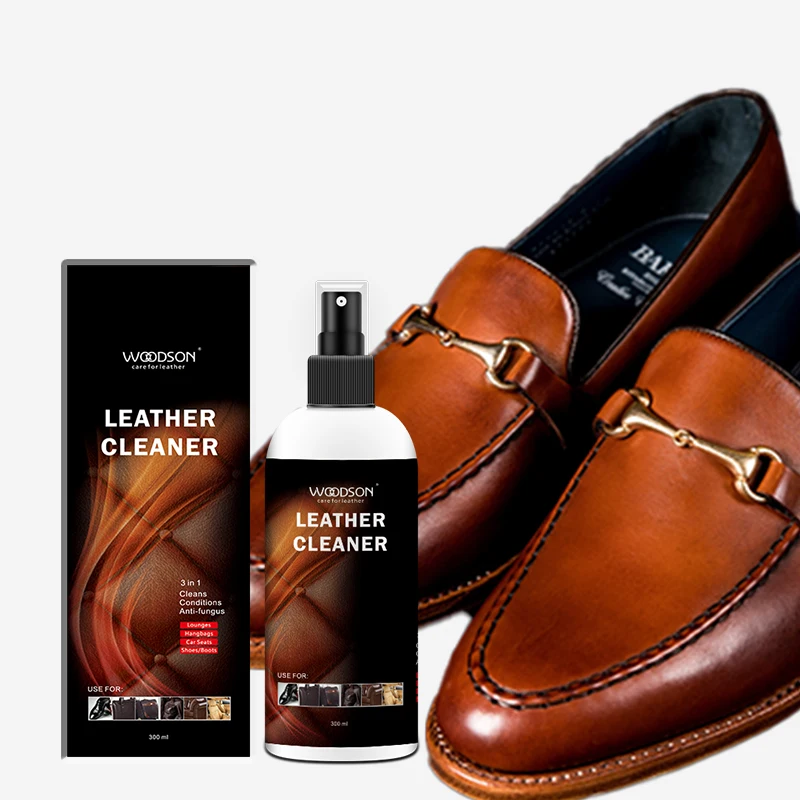 

Wholesale Professional Leather Cleaning Spray Water Base SofaShoe Care Eco-Friendly Leather Cleaner