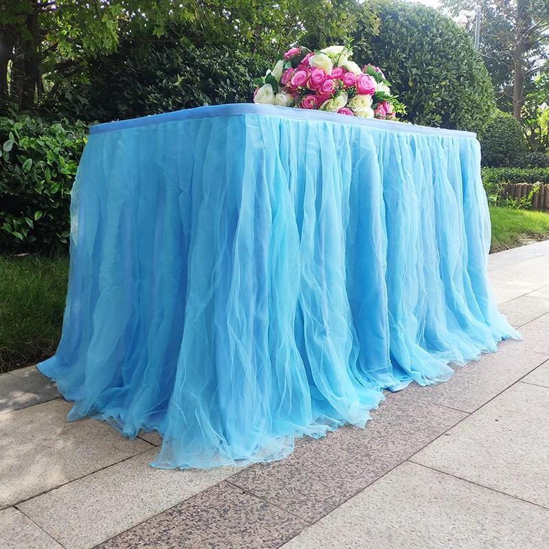 
Wedding Table Decoration TuTu Table skirt Table Cover 