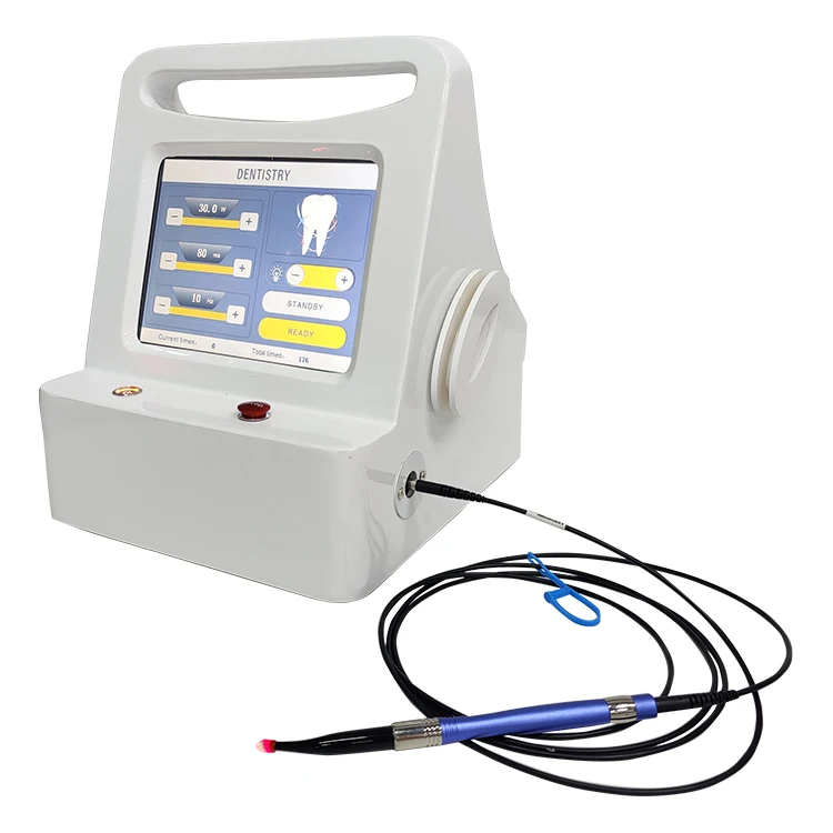 

2022 New Arrival Laser Therapy Dental Laser Dental Machine Surgery System Removal Erbium Yag Dental Diode Laser 980, White