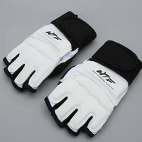 

Customized logo PU leather taekwondo equipment hand gloves guard gloves