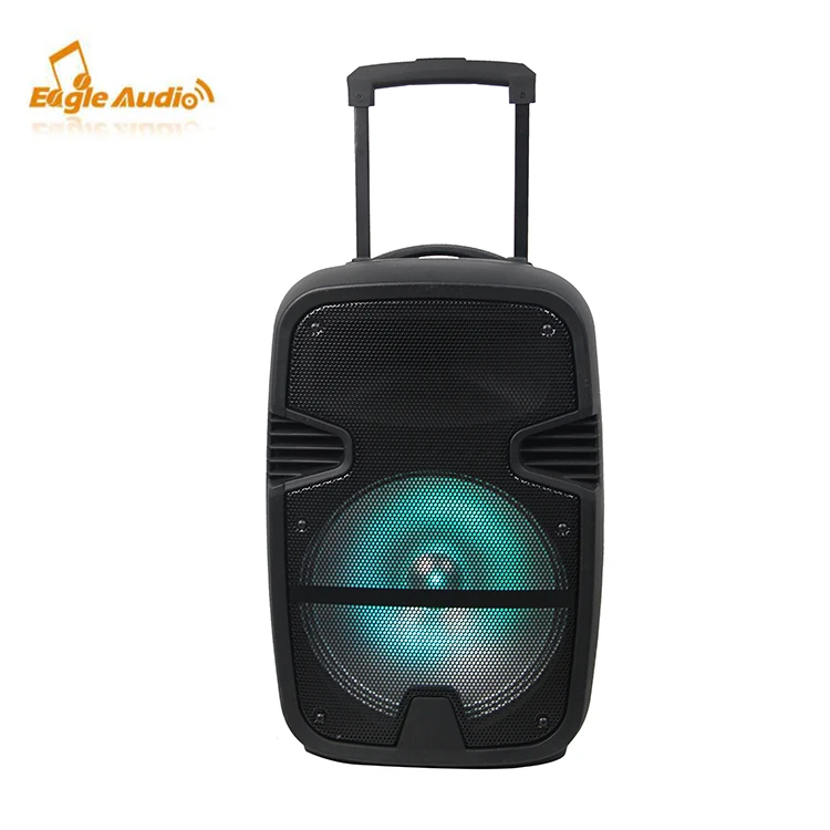 

Eagle Audio hot sale classic 12 inch karaoke system trolley speaker, Black