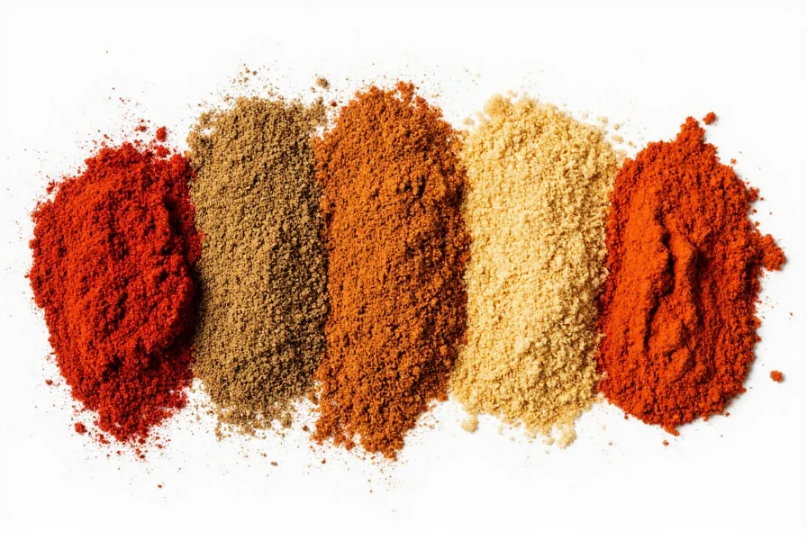 Taco seasoning and adobo seasoning side by side