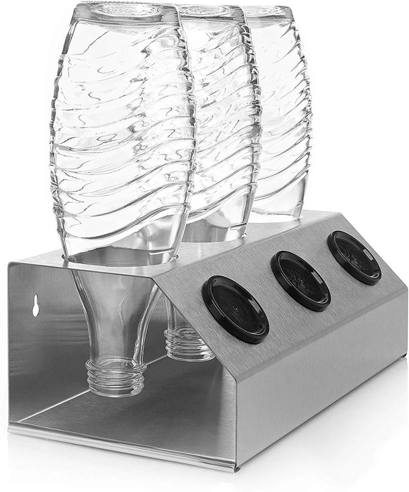 Stamping Stainless Steel Drain Drip Holder For Soda Stream Bottle Holder