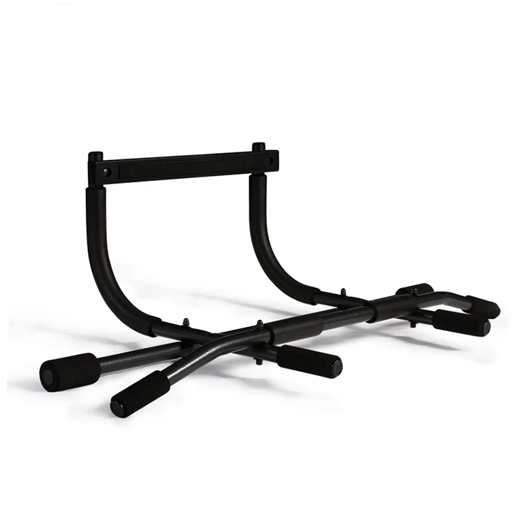 

Home Fitness Sport Training Exercise Body Workout Chin Up Bar Door Gym Bar Pull Up Bar, Black or customized color