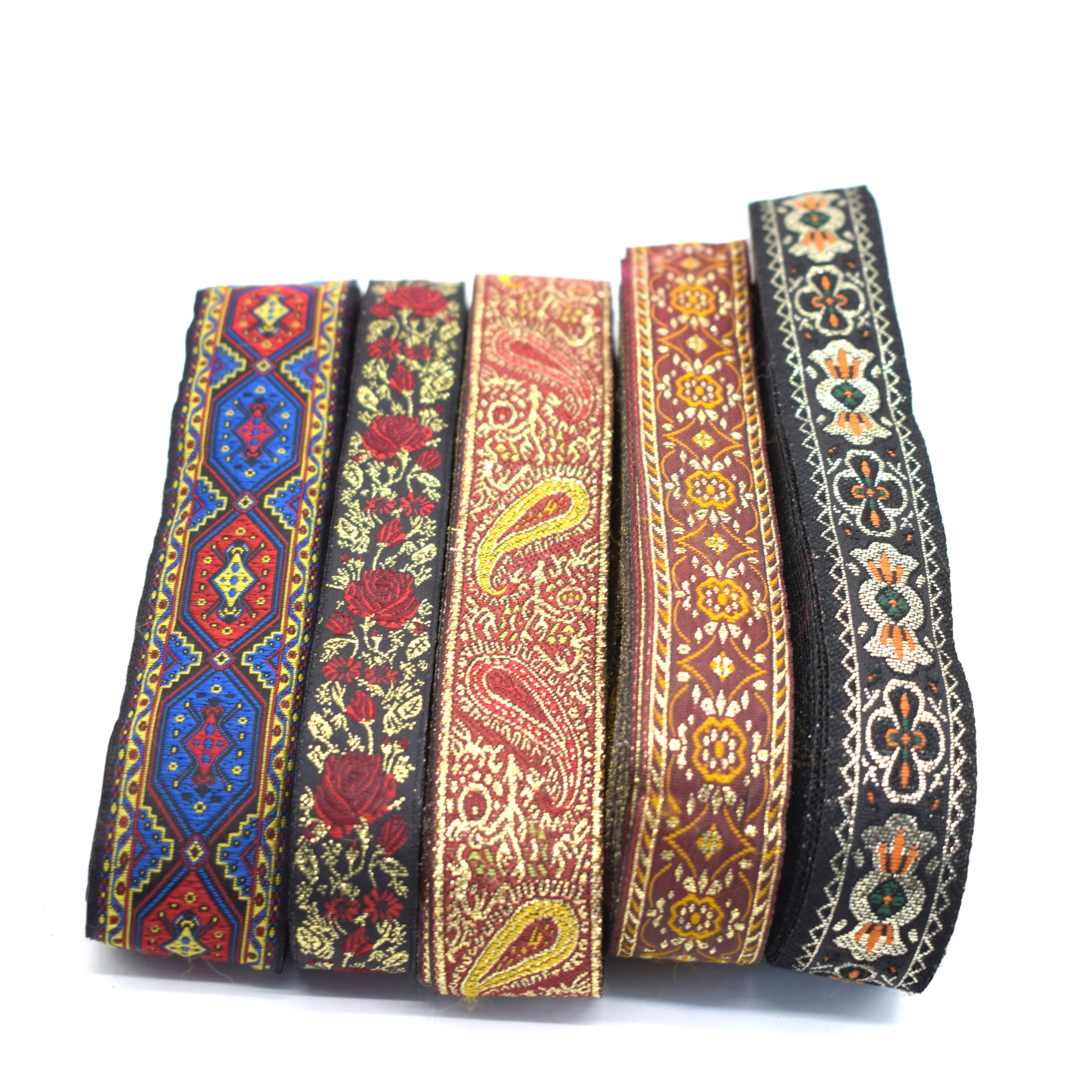 

DIY Clothing Accessories Decorative Ribbon Embroidered Webbing For Garment