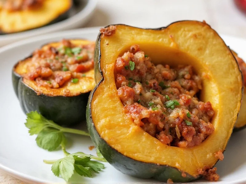 Sausage Stuffed Acorn Squash: Complete Recipe Guide