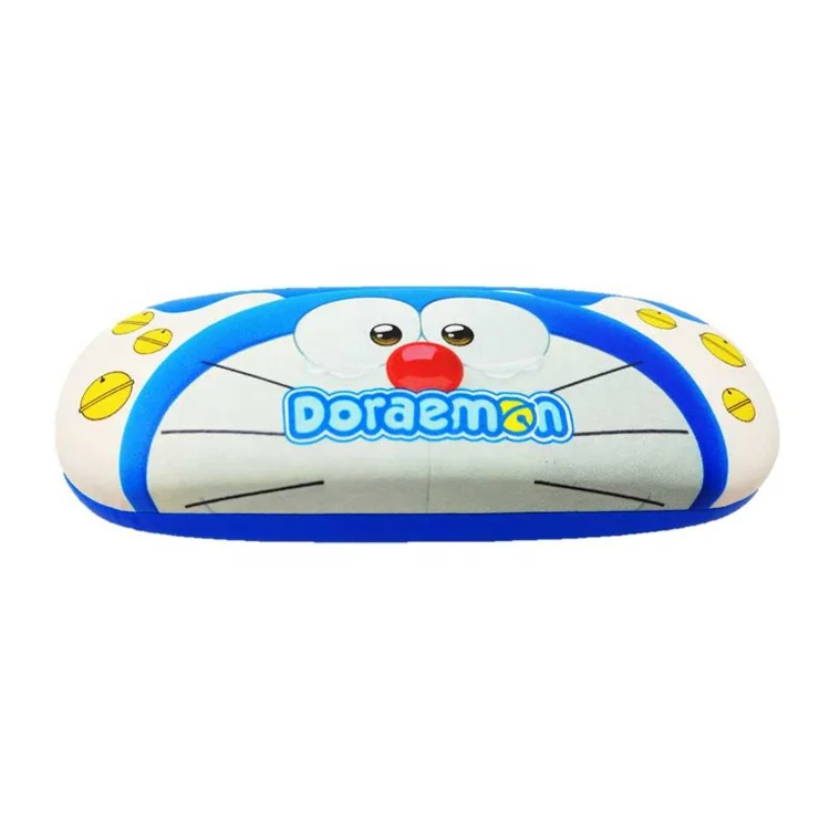 

Wholesale Doraemon Digital Printing Custom Metal Eyeglass Box Eyewear Case, Customized color