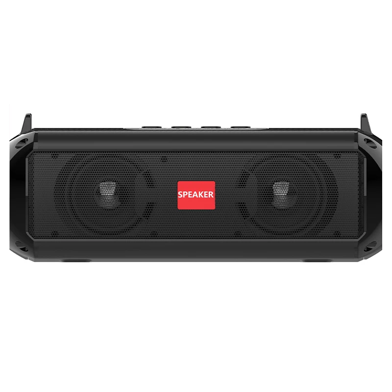 

premium led RGB Light BT speaker mini portable bluetooth speaker for promotion hot selling camping outdoor BOOMBOX, Black white