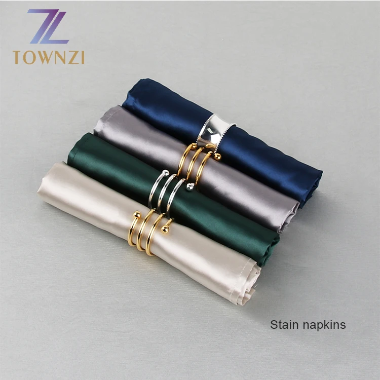 Wholesale factory price 48*48cm or customized Jacquard Hotel Table Napkins