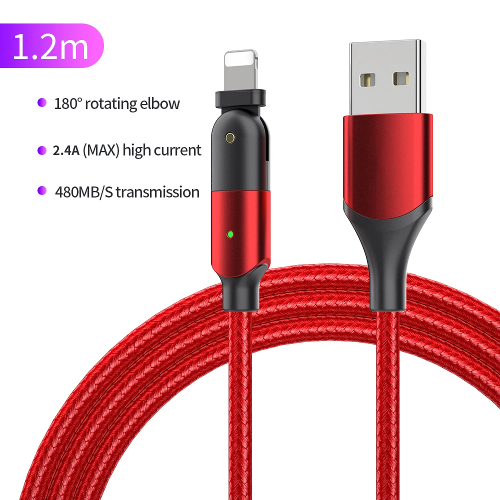 

2020 New Arrived 3 in 1 magnetic 540 degree charging cable fast charger cable 180 rotate cable charging type c for Phone