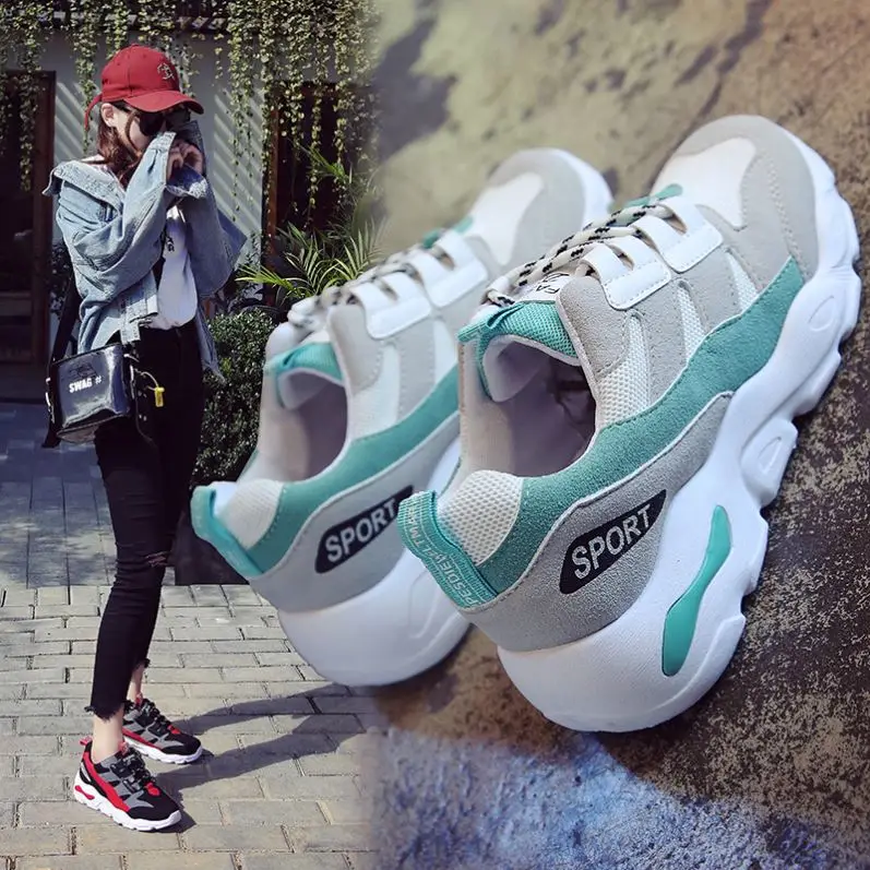 

Hot Sale Outdoor Breathable Upper Light Fashion Women Casual Sports Shoes, Optional