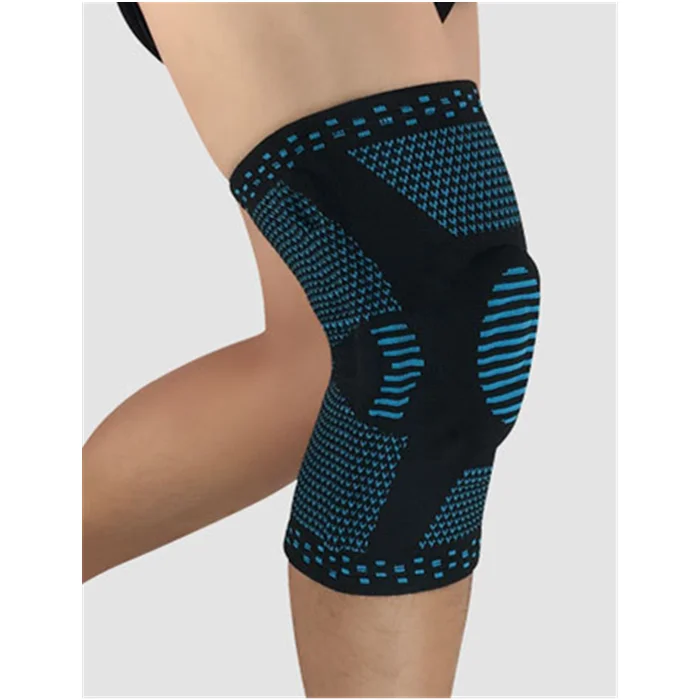 

Hot Sale Sport Protection Knee Pad Support Spandex Elastic Kneepads, Black,blue,green,red,grey