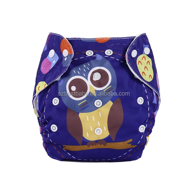 

Custom Soft Breathable Reusable Digital Position Prints Baby Cloth Diapers