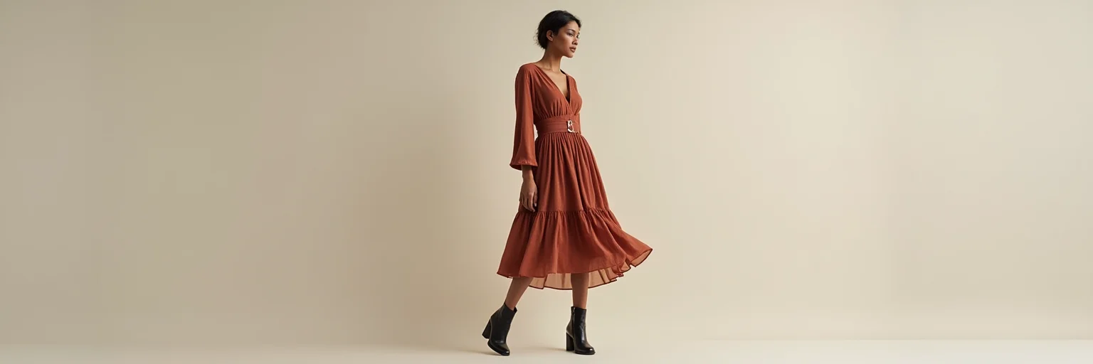 Dresses Wear With Boots: The 2025 Trend That’s Redefining Fall Fashion