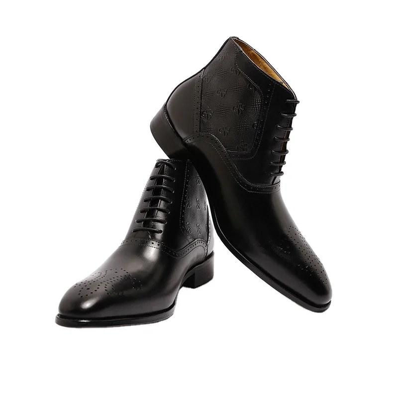 

new arrival pointed leather boot dressage party men shoes, Black.brown,coffee,yellow,white,red,blue,green,grey