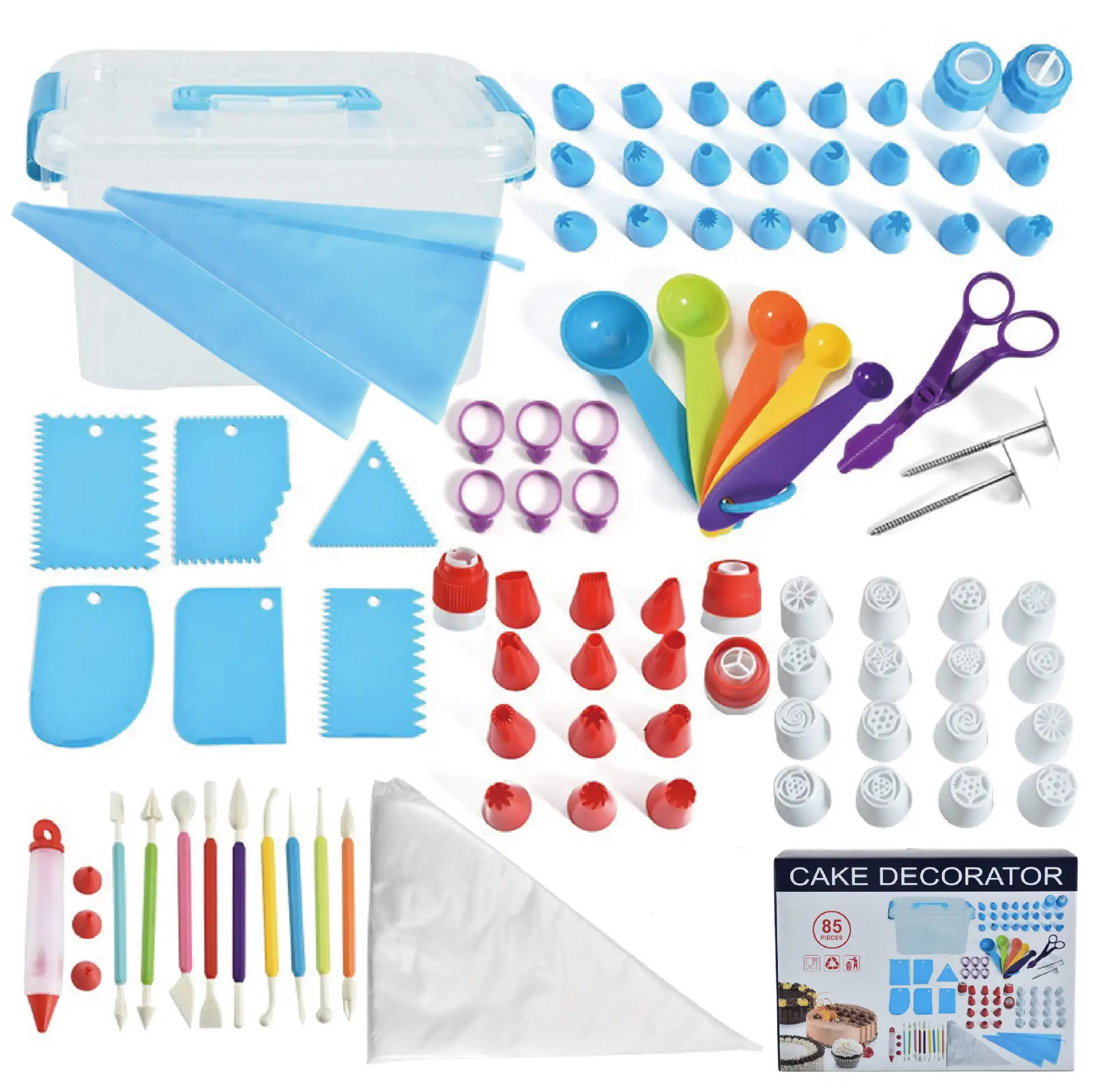 

Factory direct 85-piece cake baking tool set