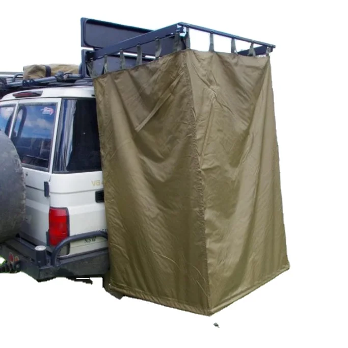 

I Car Camping shower side awning roof top tent awning shower tents, Customzied