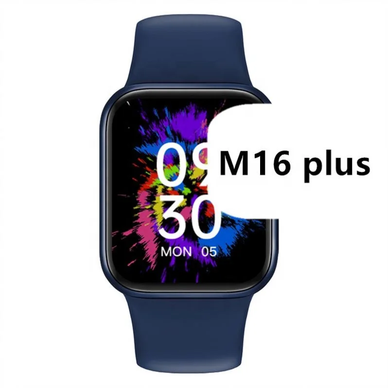 

M16 Plus Smartwatch 1.75 Full Touch Screen Reloj Intelligent Series 6 BT Call Smart Split Screen Display Smart Watch M16 plus