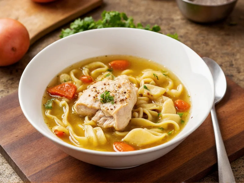 Perfect Chicken Noodle Soup with Chicken Breast Recipe