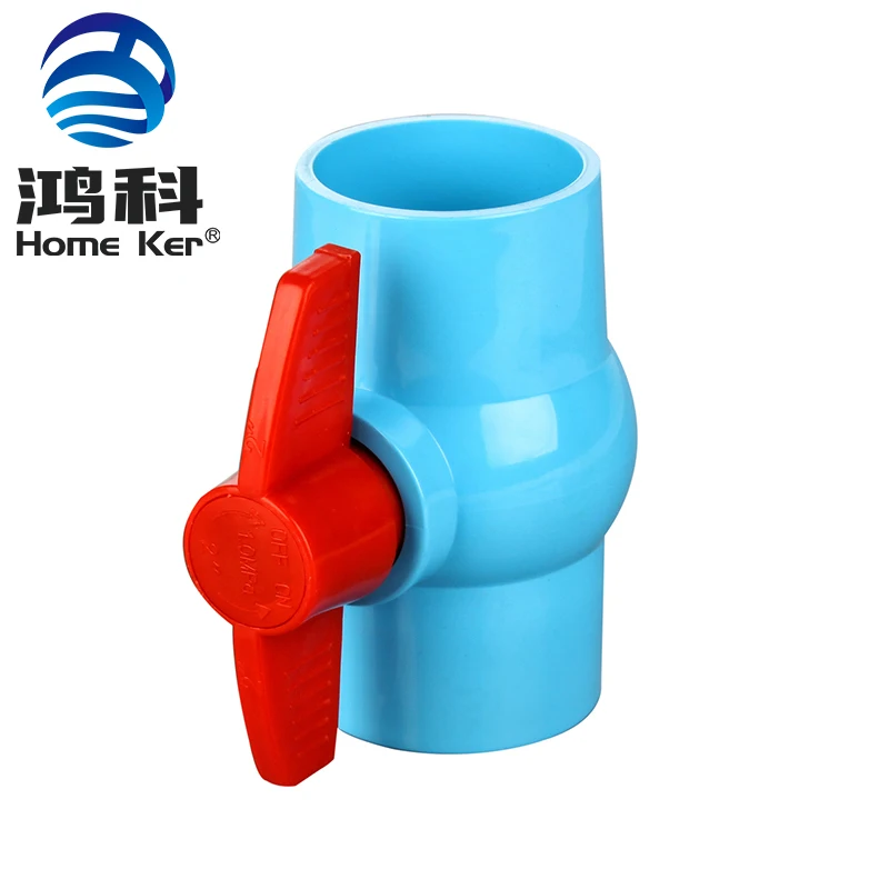 

China High Quality low Price 110mm pvc ball valve Plastic Motorized ball valve PVC Ball Valve, White