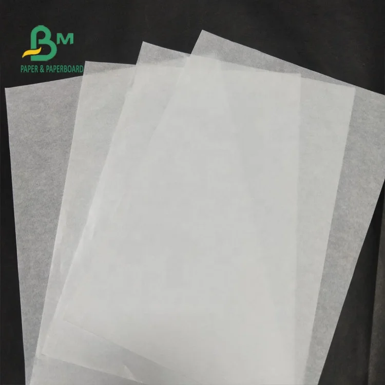
Roll / Sheet Size Wood Pulp Natural White MG Kraft Paper For Food Wrapping 