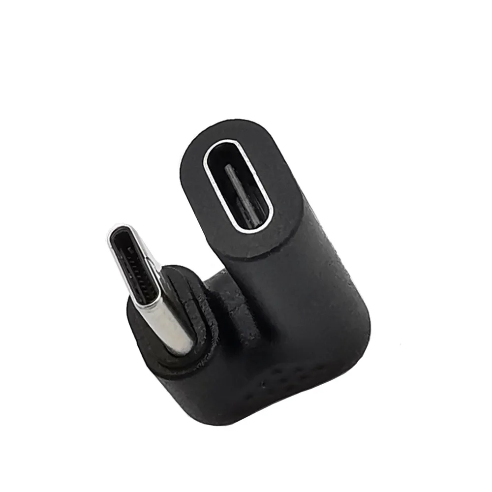 

2021 Mini Type C to Type C Charger Audio Jack Male to Female USB C Elbow Connector Adapter For Phone For Tablet